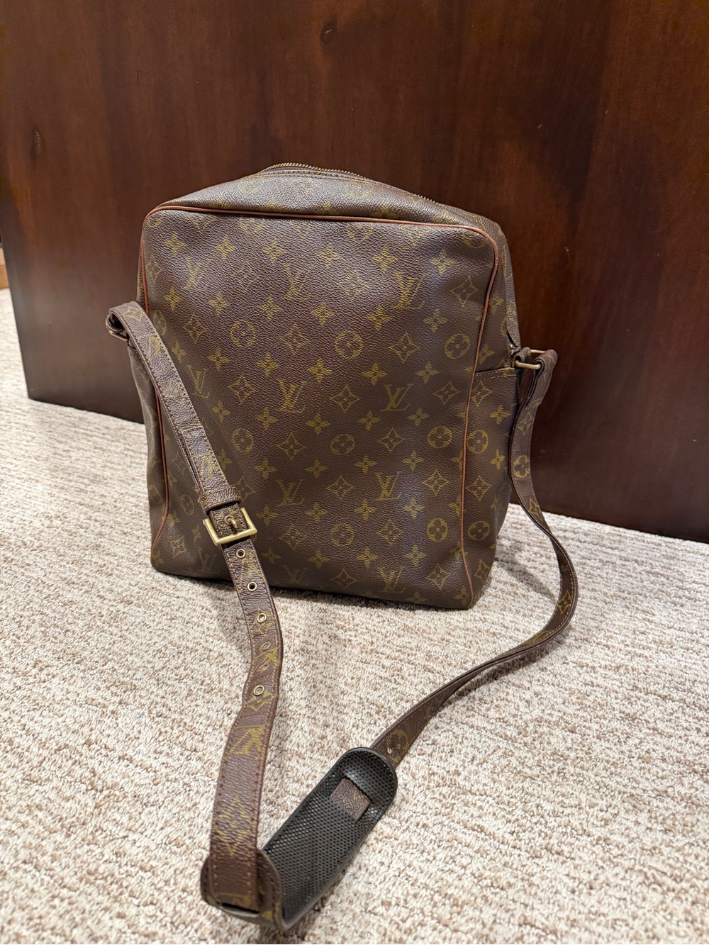 Louis Vuitton Brown Monogram Messenger Bag